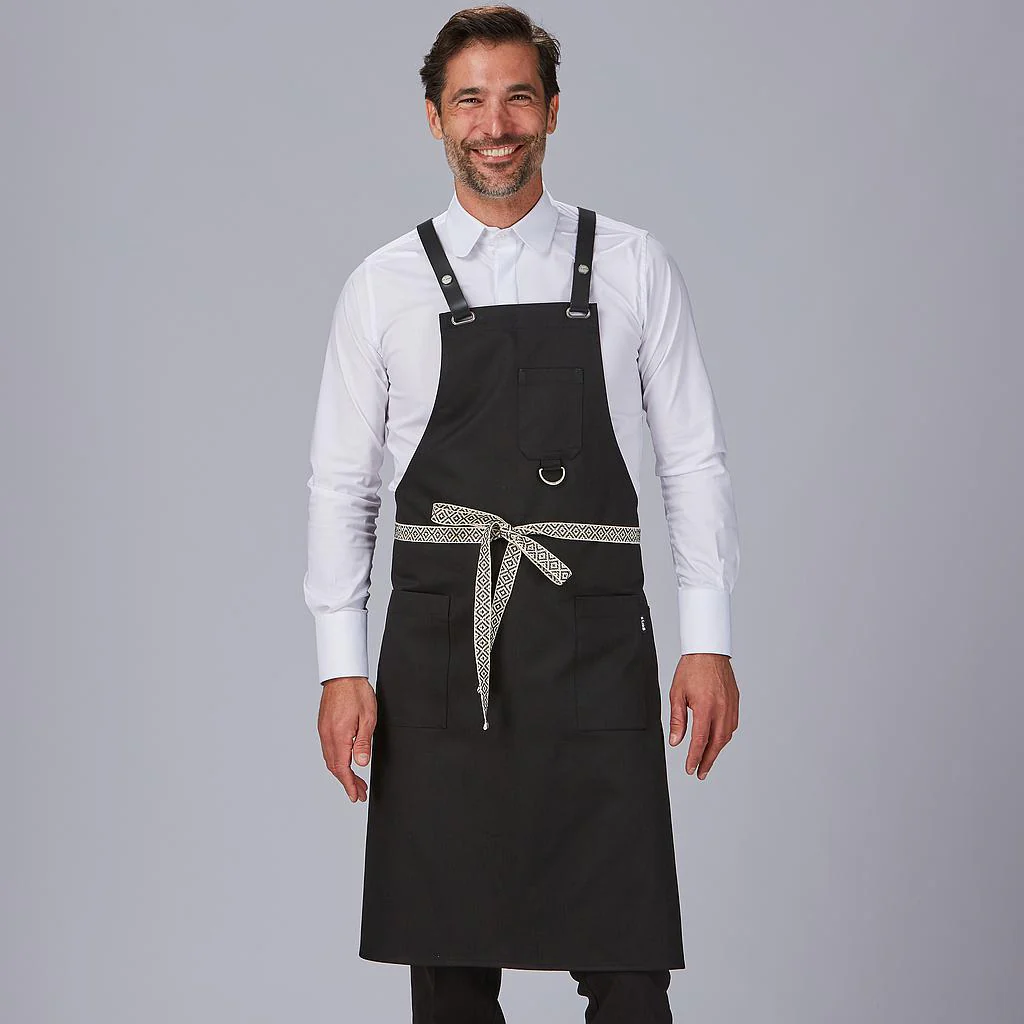 Delantal peto ollados tiras combi 88X74 CM 100029 Garys - Imagen 5