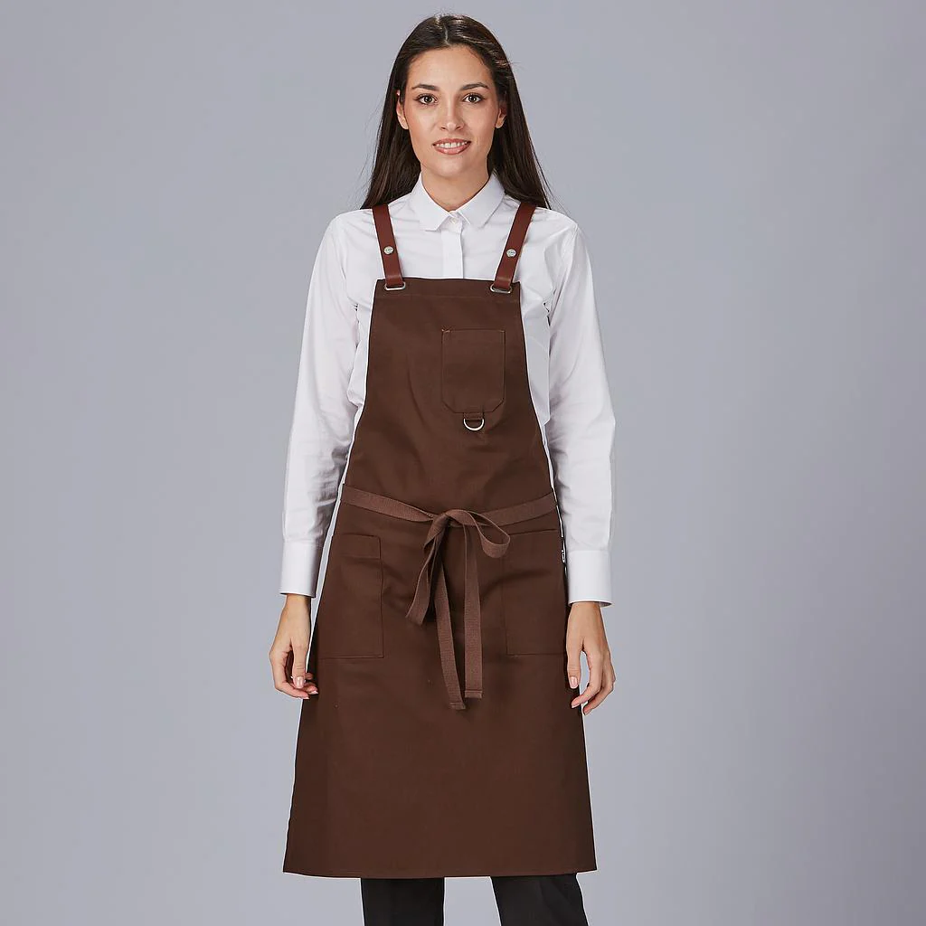 Delantal peto ollados tiras combi 88X74 CM 100029 Garys - Imagen 2