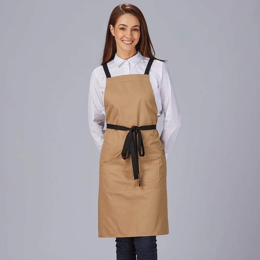 Delantal peto tirantes contraste 88X74 CM 100032 Garys