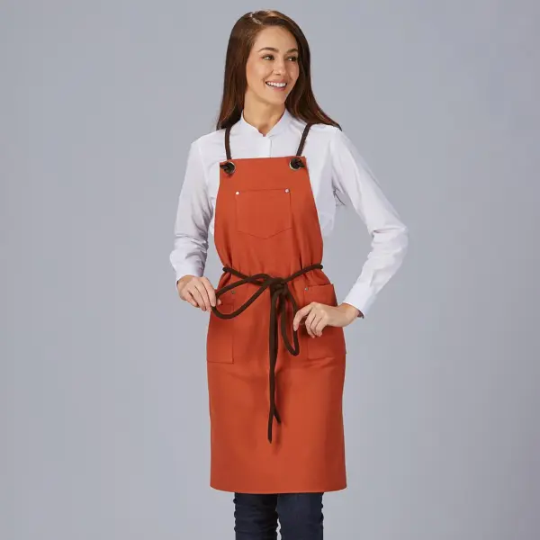 Delantal peto cordón trenzado 88X74 CM 100033 Garys