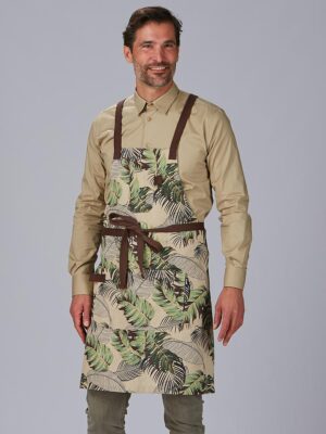 Delantal peto estampado flores 88X74 CM 100035 Garys