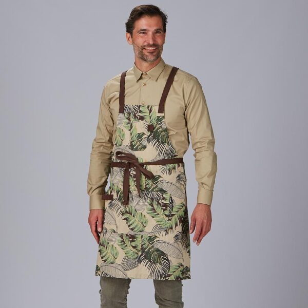 Delantal peto estampado flores 88X74 CM 100035 Garys