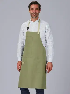 Delantal peto contrastes de espiga 88X74 CM 100036 Garys