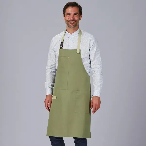 Delantal peto contrastes de espiga 88X74 CM 100036 Garys