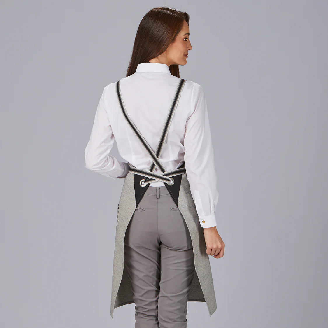 Delantal peto cinta rayas 88X74 CM 100038 Garys - Imagen 2