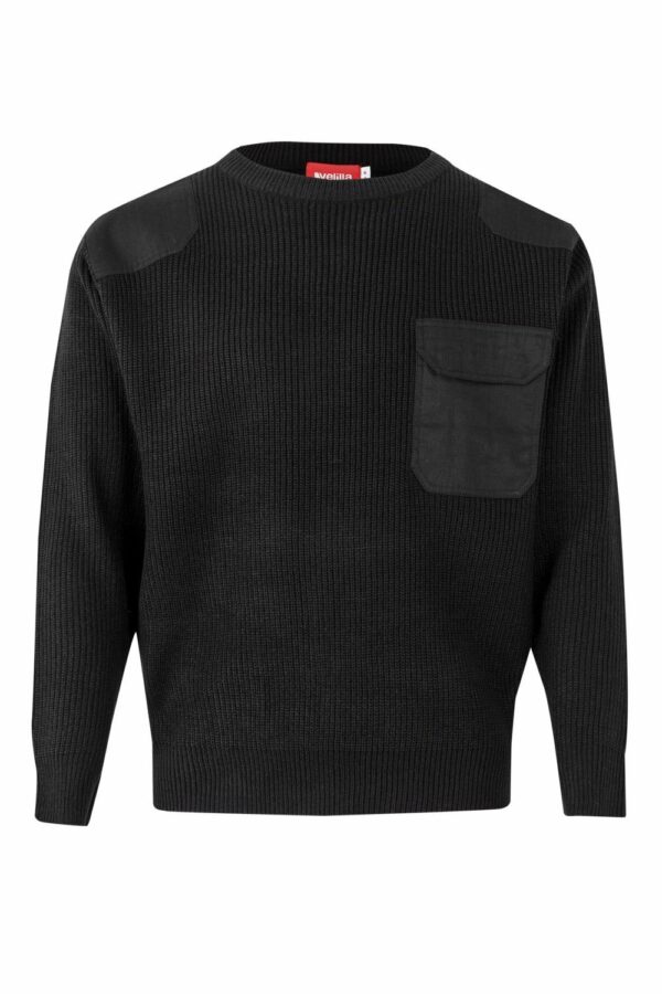 Jersey punto grueso con cuello redondo 100 Velilla - Imagen 7