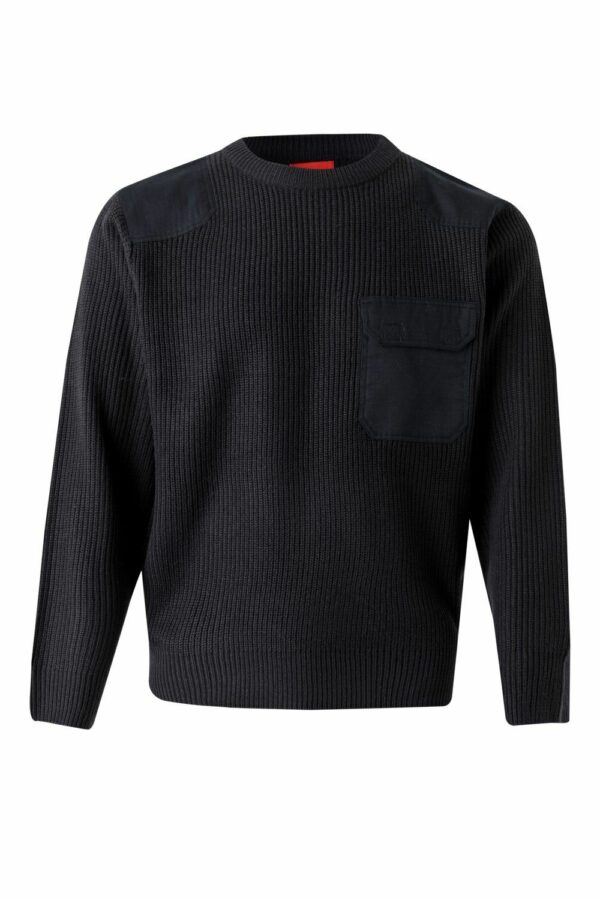 Jersey punto grueso con cuello redondo 100 Velilla - Imagen 5