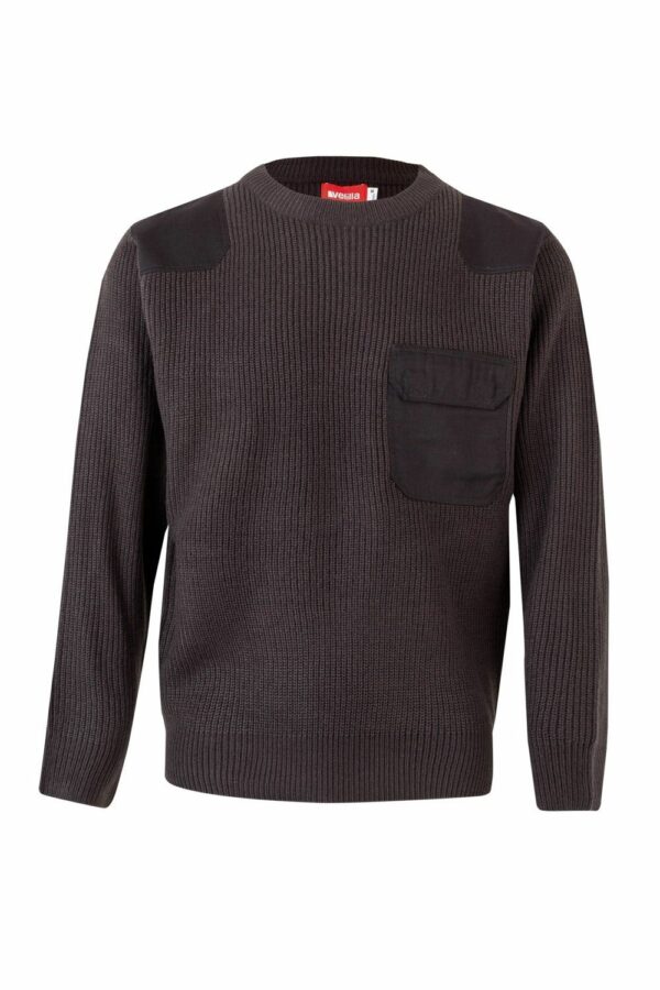 Jersey punto grueso con cuello redondo 100 Velilla - Imagen 6
