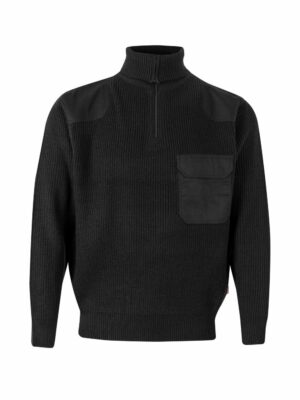 Jersey punto grueso con cuello alto 101 Velilla