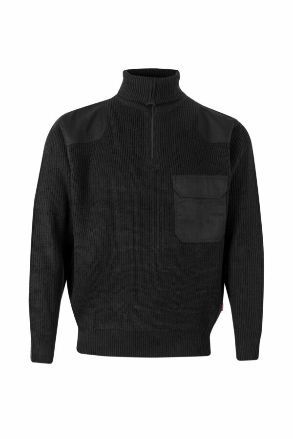 Jersey punto grueso con cuello alto 101 Velilla