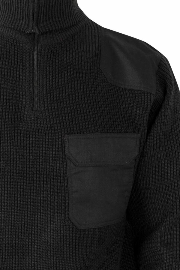 Jersey punto grueso con cuello alto 101 Velilla - Imagen 4