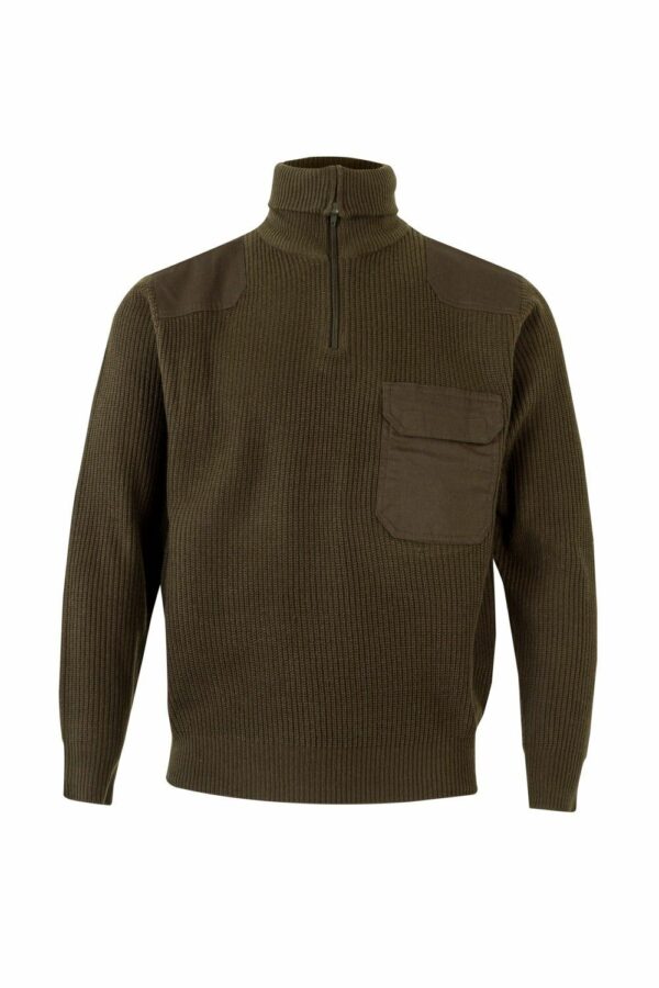Jersey punto grueso con cuello alto 101 Velilla - Imagen 6