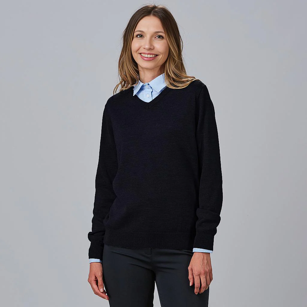 Jersey mujer cuello pico 102400 Garys - Imagen 2