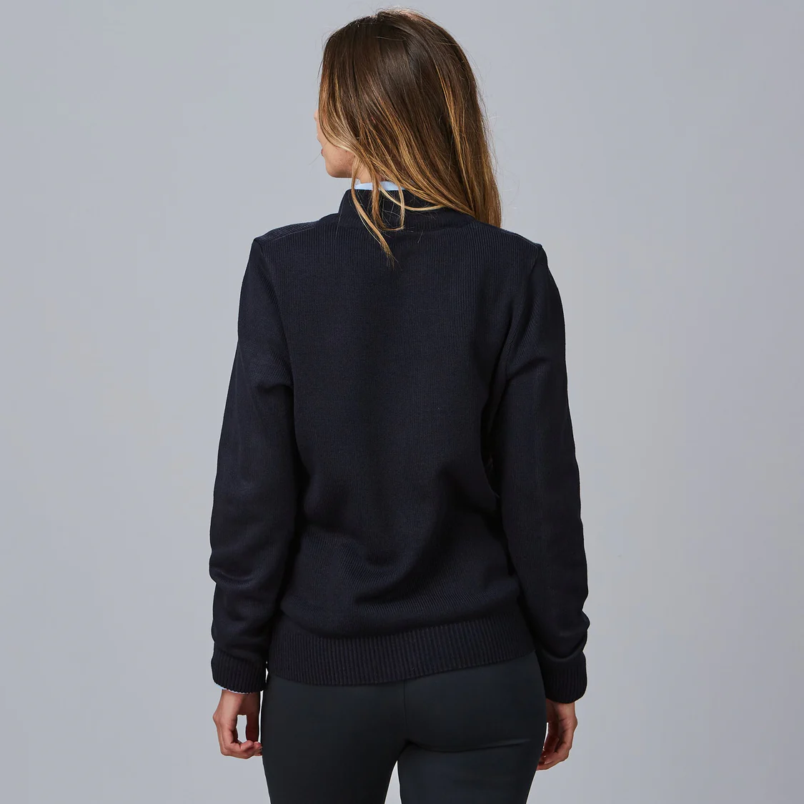 Cardigan mujer punto grueso con cremallera 102900 Garys - Imagen 2