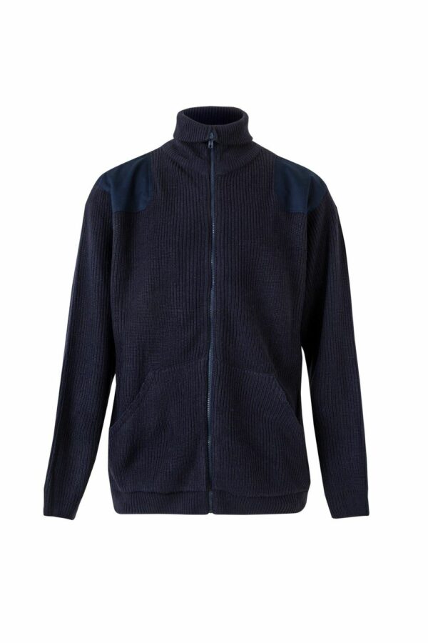 Chaqueta punto grueso con cuello alto 102 Velilla