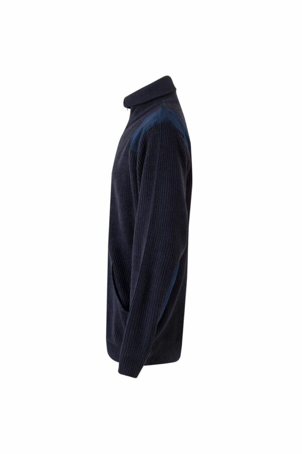 Chaqueta punto grueso con cuello alto 102 Velilla - Imagen 3