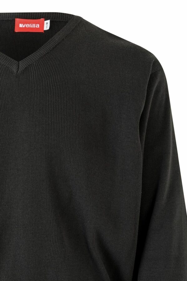 Jersey punto fino con cuello en pico 104 Velilla - Imagen 2