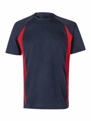 Camiseta técnica gama TotalMatch y FluorMatch 105501 Velilla - AZUL NAVY/ROJO
