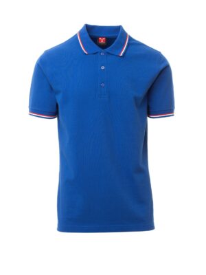 Polo unisex de manga corta con detalle en cuello y mangas  FRANCE Payper