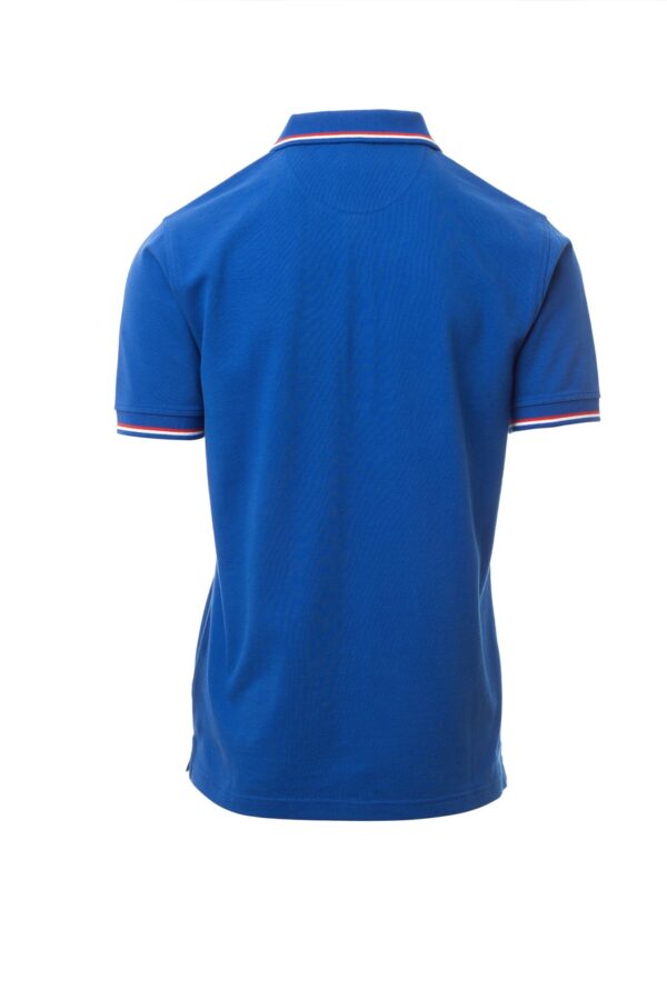Polo unisex de manga corta con detalle en cuello y mangas  FRANCE Payper - Imagen 2