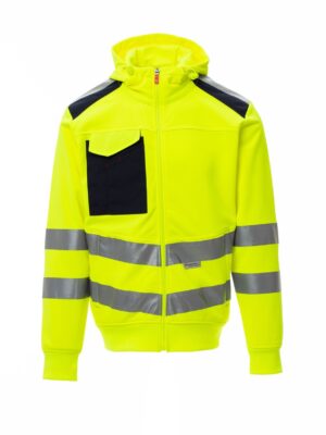 Sudadera en Alta Visibilidad con capucha LEADER Payper