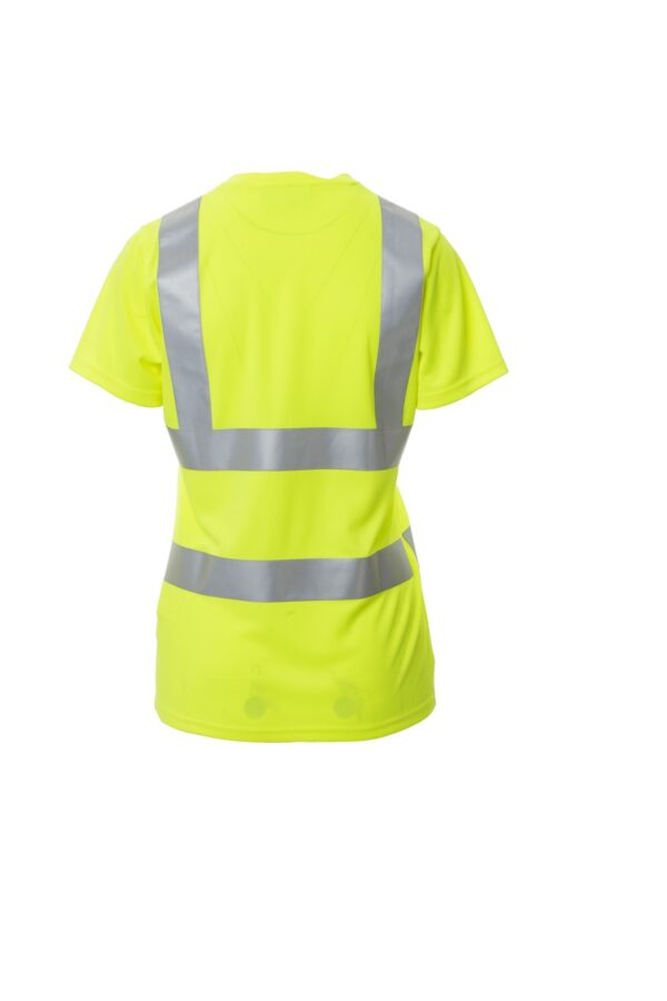 Camiseta de mujer en Alta Visibilidad de manga corta AVENUE LADY Payper - Imagen 2