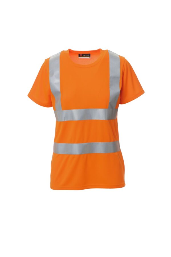 Camiseta de mujer en Alta Visibilidad de manga corta AVENUE LADY Payper - Imagen 4