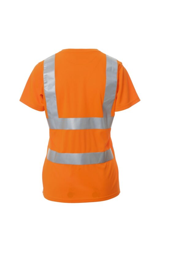 Camiseta de mujer en Alta Visibilidad de manga corta AVENUE LADY Payper - Imagen 3