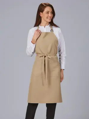 Delantal peto y bol sarga poliester 116100 Garys