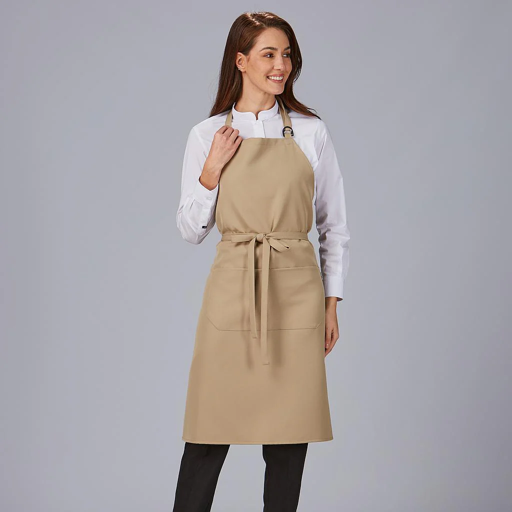 Delantal peto y bol sarga poliester 116100 Garys