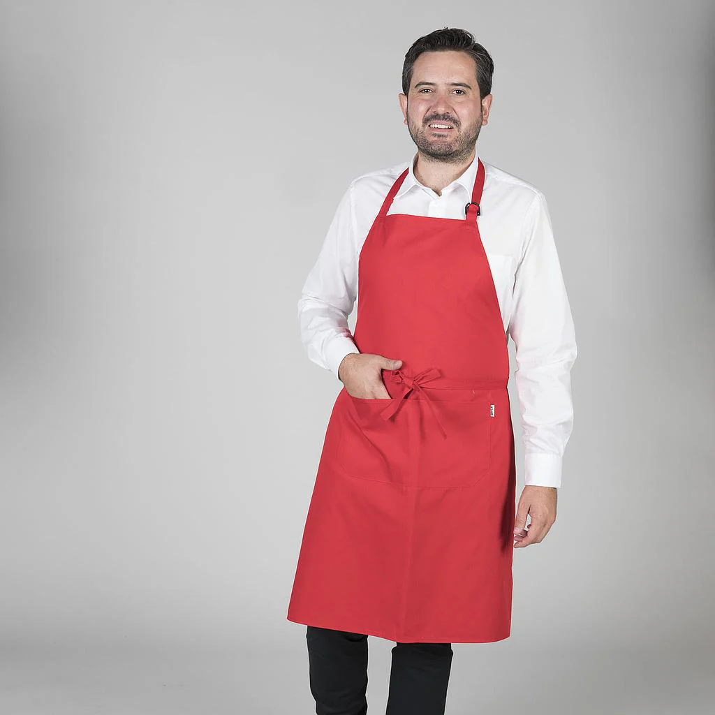 Delantal peto y bol sarga poliester 116100 Garys - Imagen 4
