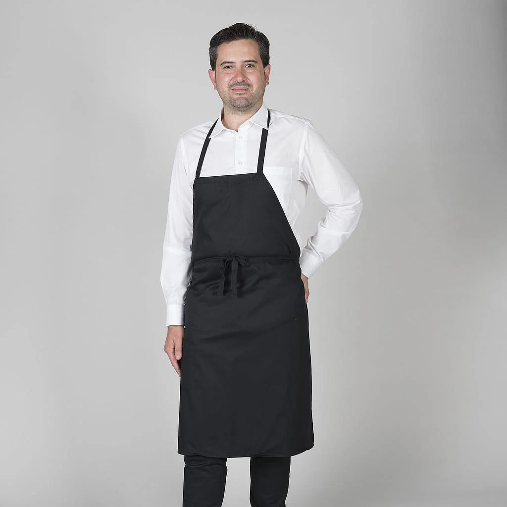 Delantal peto y cintas de algodón 90X75 CM 116300 Garys