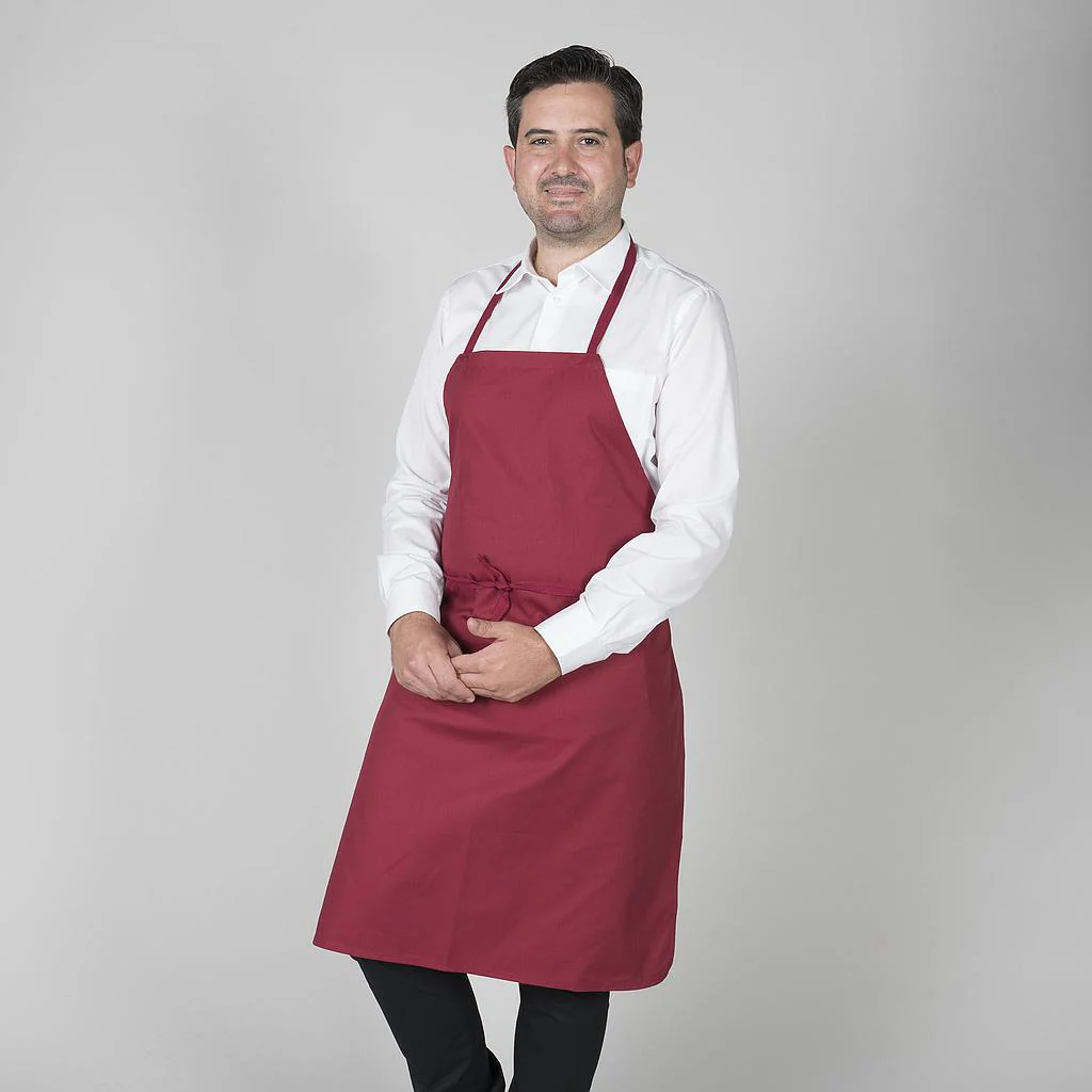 Delantal peto y cintas de algodón 90X75 CM 116300 Garys - Imagen 4