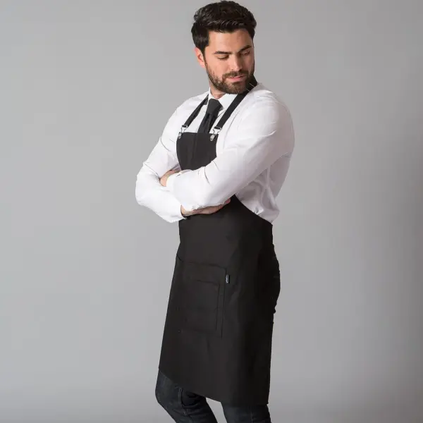 Delantal con peto satinado 80X68CM 156300 Garys