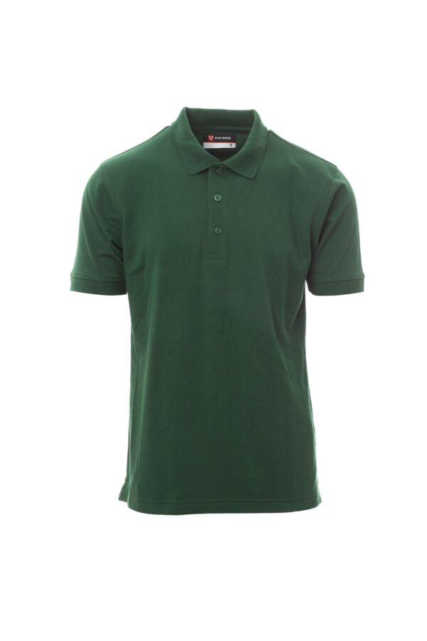 Polo hombre de manga corta poliéster reciclado + 48% algodón VENICE PRO Payper