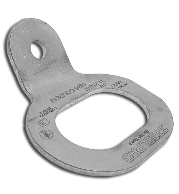 Dispositivo de anclaje para arnés o línea de vida plegado 45º en acero inoxidable 304 1888COGS(*) MARCA