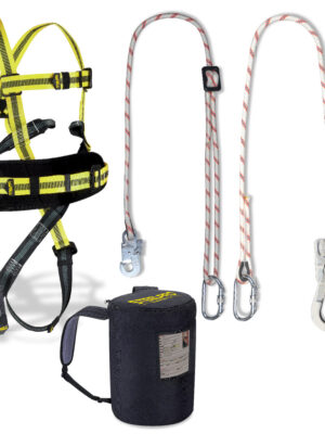 Kit anticaรญdas Arnรฉs + cuerda regulable + cuerda 1,5m + mochila estilo Oxford 1888KIT8SIN Marca