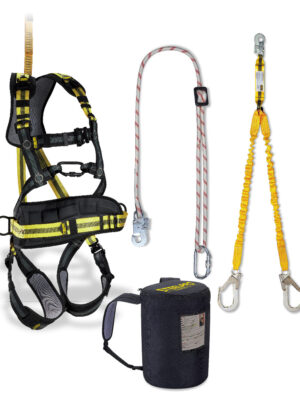Kit anticaรญdas Arnรฉs + cuerda regulable + cinta elรกstica + mochila tejido Oxford 1888KIT12SIN Marca