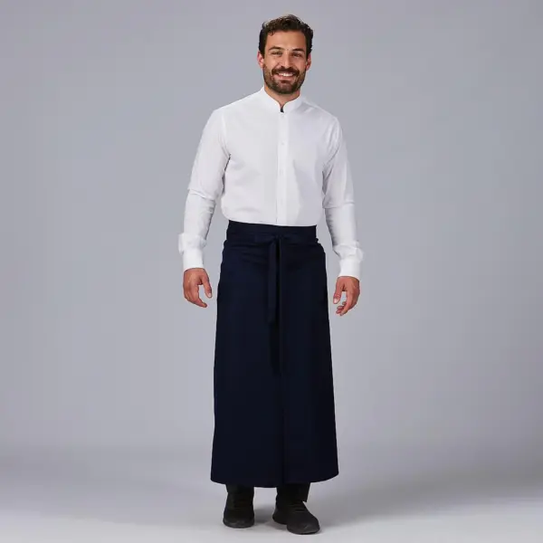 Delantal francés abierto sarga poliester 90x110 CM 191200 Garys