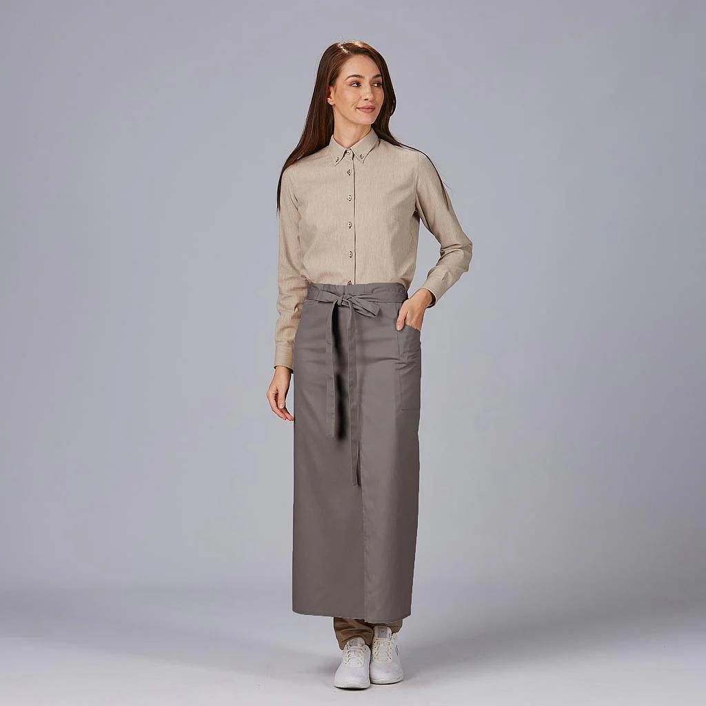 Delantal francés abierto sarga poliester 90x110 CM 191200 Garys - Imagen 8