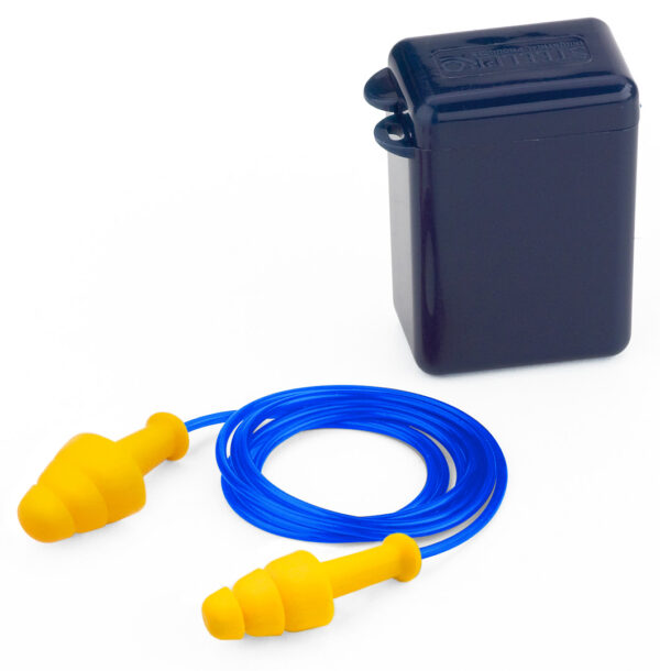 Tapones auditivos reutilizables con cordón Mod. "FIT BASIC" 1988TRCENY Marca