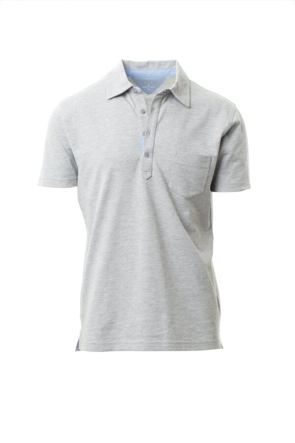 Polo de manga corta para hombre cuello piqué y botones a juego PRESTIGE Payper - Imagen 2
