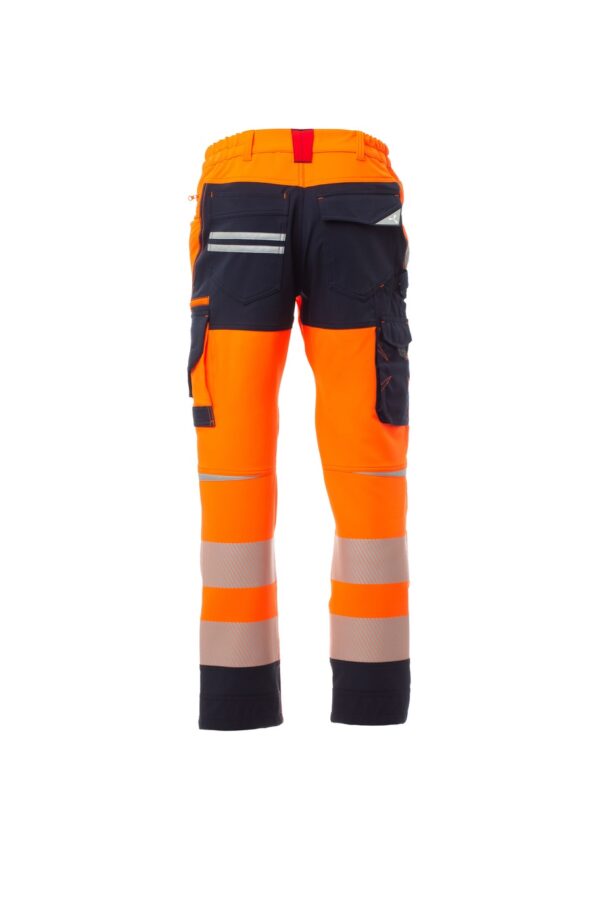 Pantalón unisex elástico de Alta Visibilidad NEXT 4W HI-VI Payper - Imagen 3