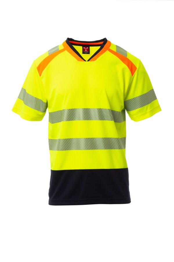 Camiseta bicolor en Alta Visibilidad ALLEY Payper