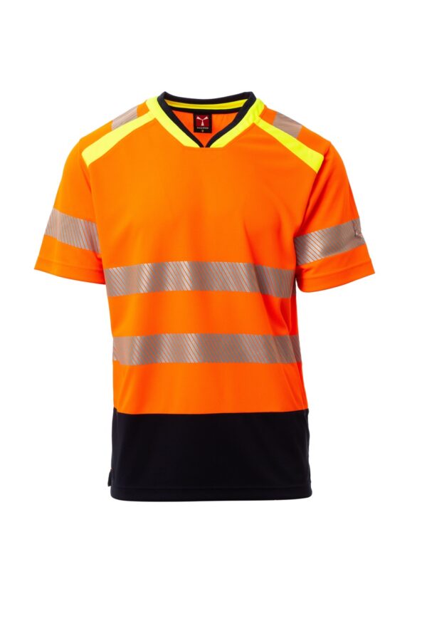 Camiseta bicolor en Alta Visibilidad ALLEY Payper - Imagen 3