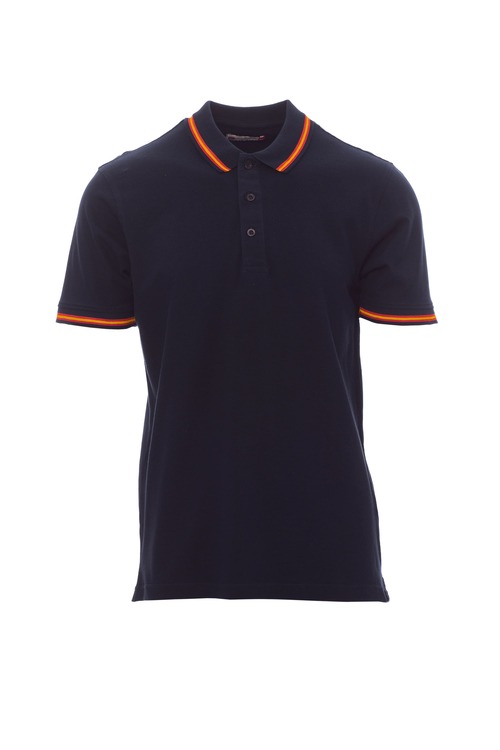 Polo unisex 100% algodón con ribete bandera España SPAIN Payper