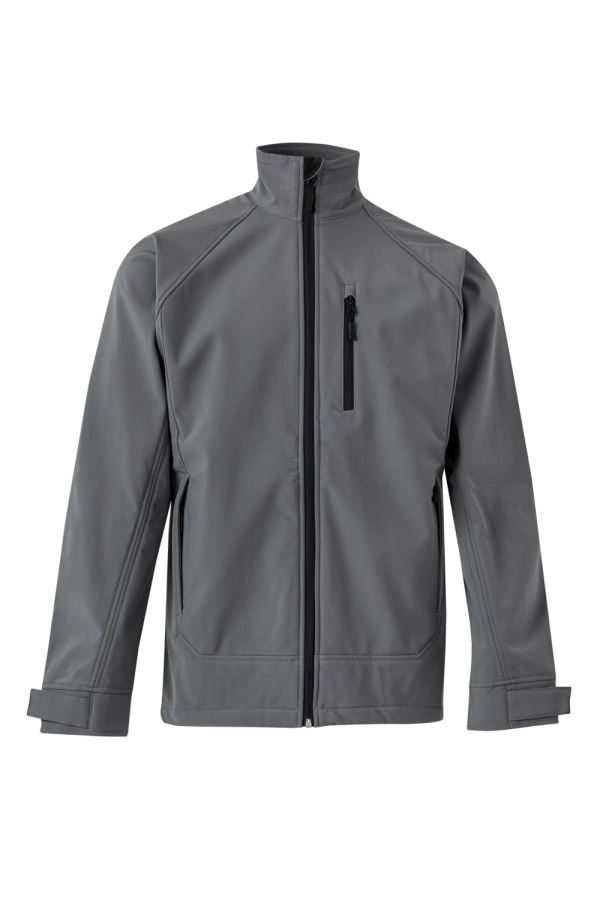 Cazadora softshell cremallera a contraste 206005 Velilla
