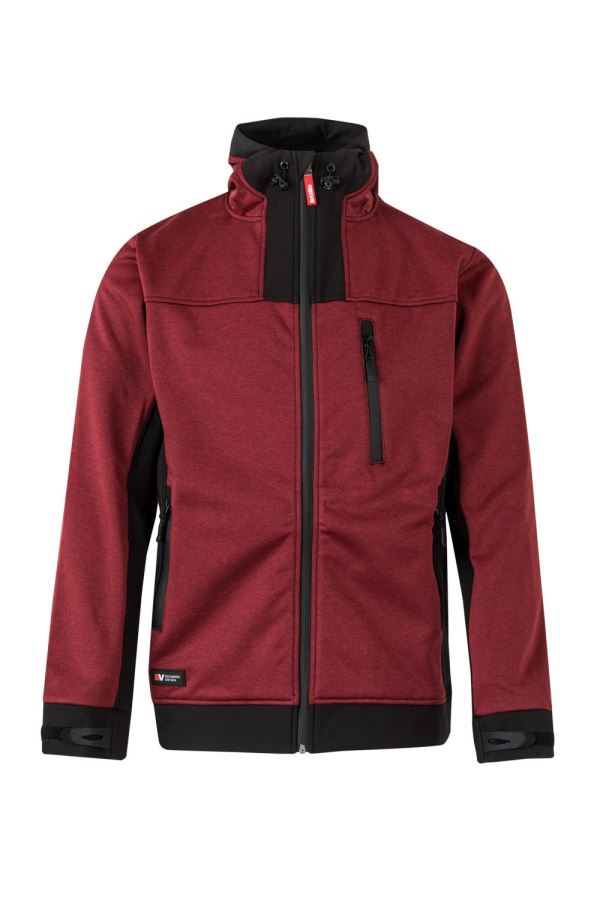 Cazadora softshell bicolor con capucha 206007 Velilla