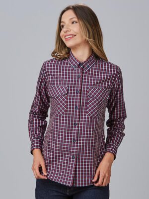 Camisa mujer cuadros Caterina 240025 Garys