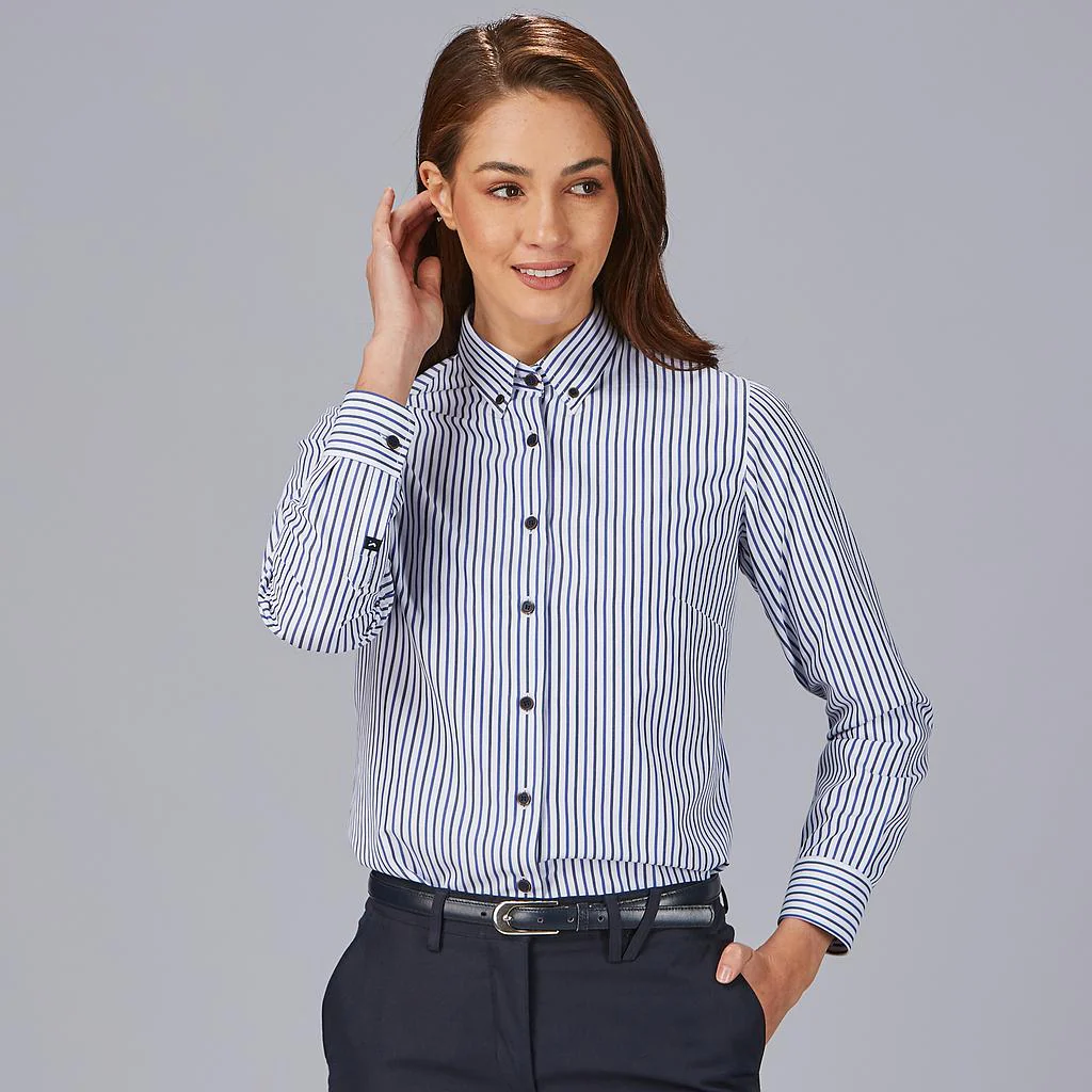 Camisa mujer rayas bicolor Simonetta 240033 Garys - Imagen 3